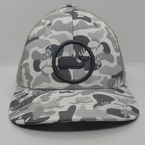 Vineyard Vines Gray Camouflage Baseball Hat